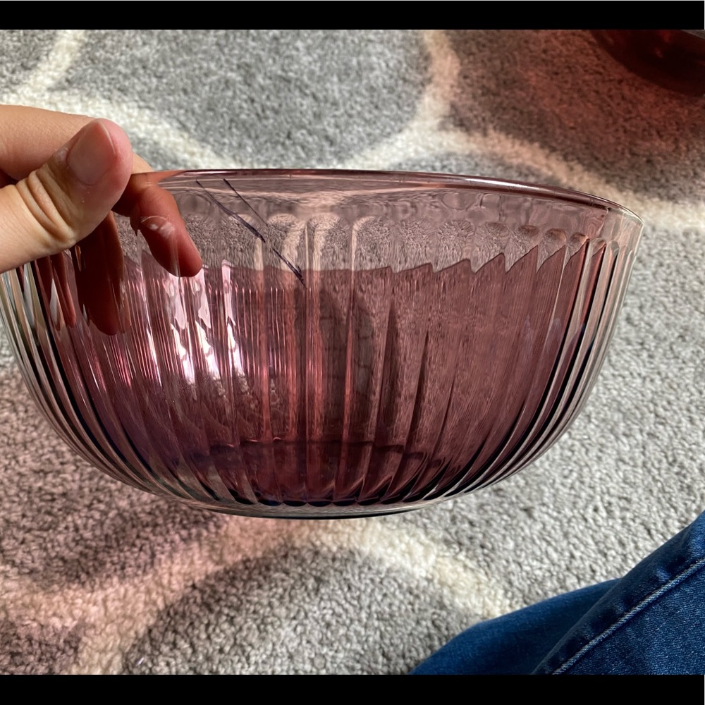 Pyrex Visions Amethyst Purple 4702s Mixing bowl